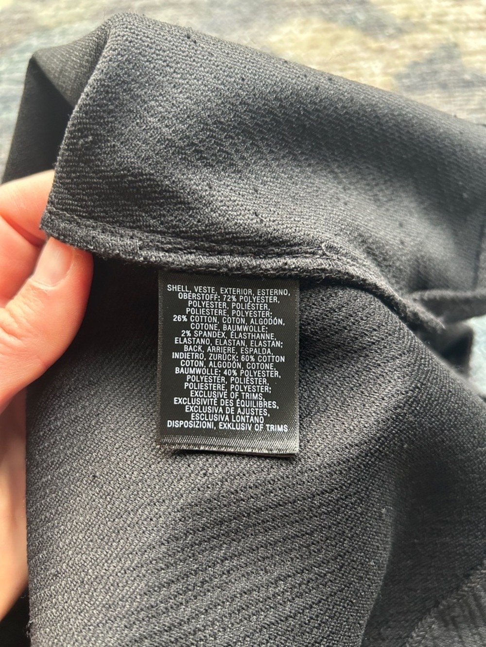 Anthropologie Black Cross-Strap Camisole - Picture 4 of 5
